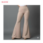 شلوار کرکره ای دوخت از رو بوت کات